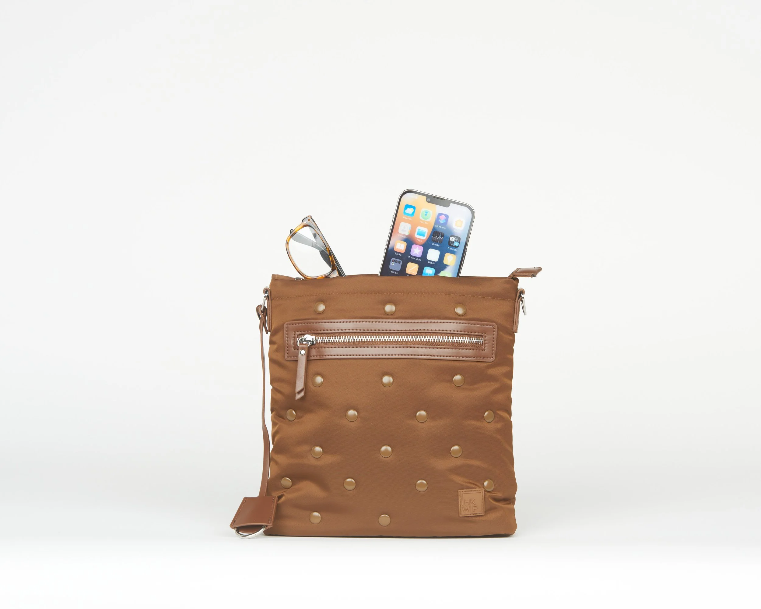 THE LUXE DOT CROSSBODY - BLACK — IHKWIP